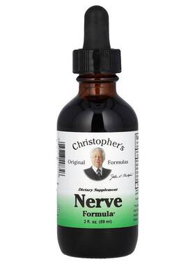 Christopher's Original Formulas,神经配方，2液体盎司（59毫升