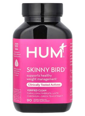 HUM Nutrition,Skinny Bird，90 粒全素胶囊