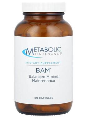 Metabolic Maintenance,BAM 锌镁素运动修复补剂，180 粒胶囊