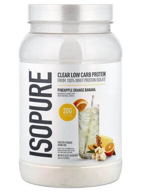 爱素纯,Infusions Protein Powder，菠萝橙香蕉，1.98 磅（900 克