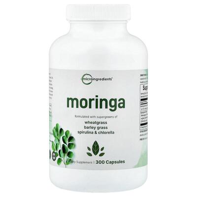 Micro Ingredients,Moringa, 300 Capsules