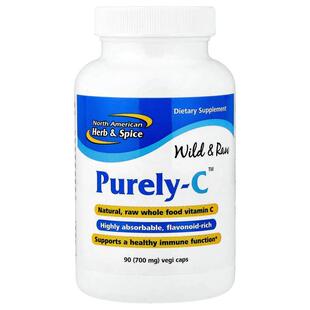 North American Herb & Spice,Purely-C™,700 毫克,90 粒素