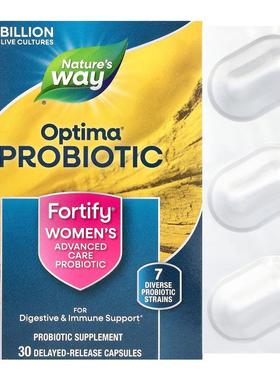 然萃维,Optima® Probiotic，Fortify® 女性高级护理益生菌，500 3