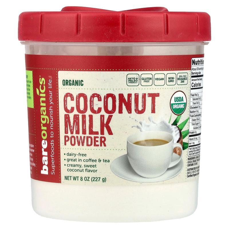BareOrganics有机椰奶粉烘焙原料进口面食面包蛋糕饼干手工家用美图片