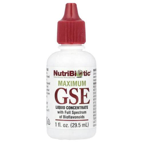 NutriBiotic,Maximum GSE，浓缩液，1 液量盎司（29.5 毫升）