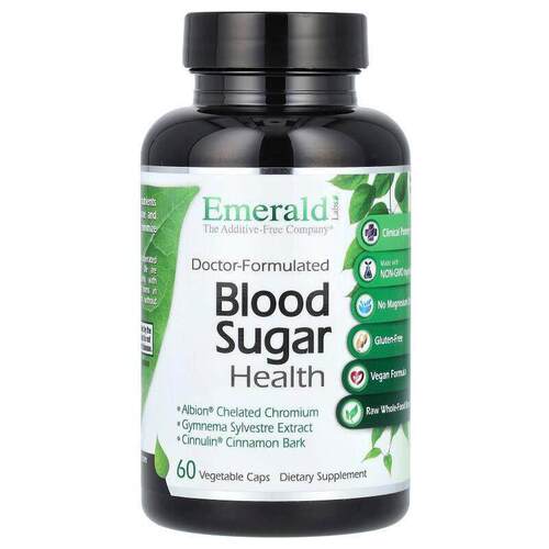 Emerald Laboratories,血糖健康配方，60 粒素食胶囊
