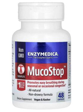 Enzymedica,MucoStop，48 粒胶囊