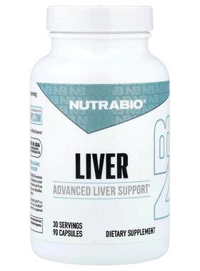 Nutrabio Labs,Liver, 90 Capsules