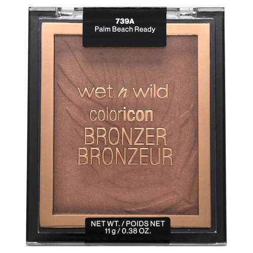 wet n wild,Color Icon 铜色化妆品，739A 棕榈滩暖金，0.38 盎司