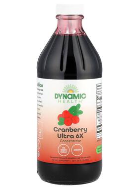 Dynamic Health,Cranberry Ultra 6X 浓缩物，16 液量盎司（473
