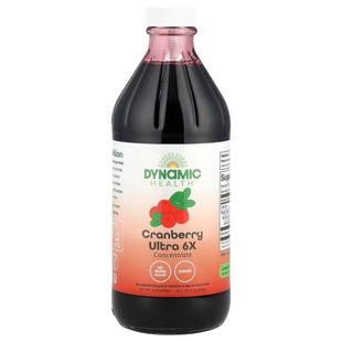 Dynamic Health,Cranberry Ultra 6X 浓缩物，16 液量盎司（473