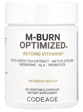 Codeage,M-Burn Optimized，60 粒素食胶囊