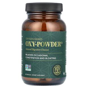Global Healing,Oxy-Powder,天然消化清洁剂,60 粒胶囊