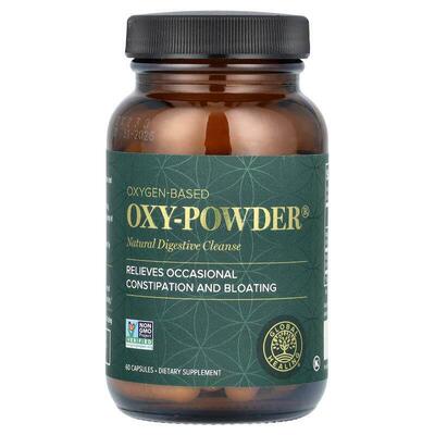 Global Healing,Oxy-Powder，天然消化清洁剂，60 粒胶囊