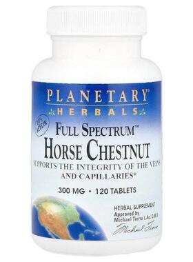 Planetary Herbals,多面™ 七叶树，120 片