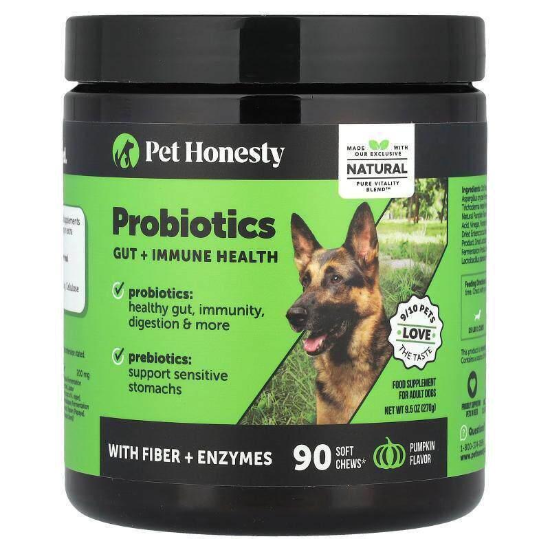 Pet Honesty,成年狗狗益生菌,南瓜味