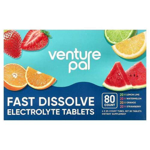 Venture Pal,Fast Dissolve Electrolyte Tablets, Variety Pack