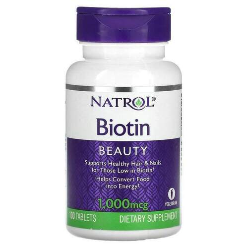 Natrol,生物维生素片剂，1000微克，100片