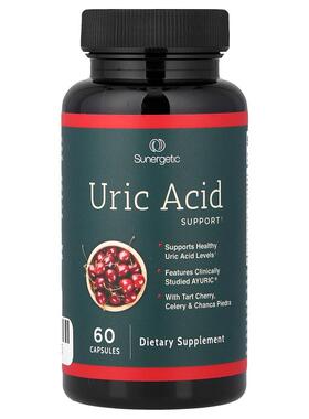 Sunergetic,Uric Acid, 60 Capsules