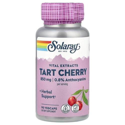 Solaray,重要提取物，酸樱桃