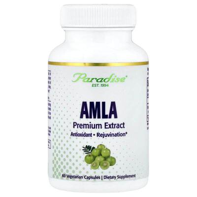 Paradise Herbs,余甘子提取物，60 粒素食胶囊（每粒 250 毫克）