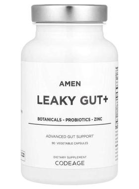 Codeage,Amen、肠漏症+，90 粒素食胶囊