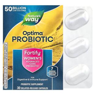 然萃维,Optima® Probiotic，Fortify® 女性高级护理益生菌，500 3