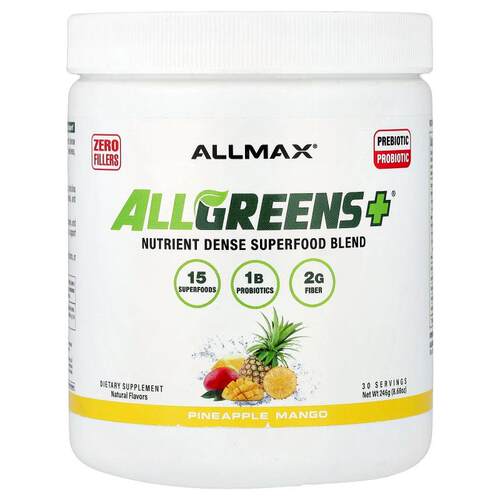 ALLMAX,ALLGREENS+®, Pineapple Mango, 8.68 oz (246 g)