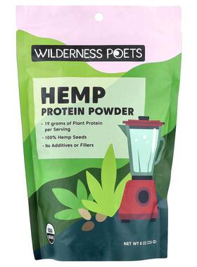 Wilderness Poets LLC,有机火麻蛋白质粉，8 盎司（226 克）