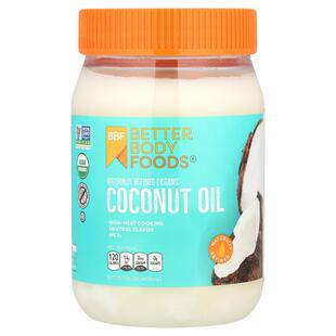 BetterBody Foods,天然精制有机椰子油，15.5 液量盎司（458 毫升