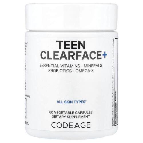 Codeage,Teen Clearface Vitamins，60 粒胶囊