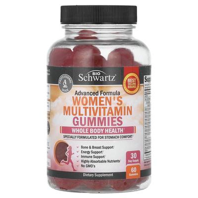 BioSchwartz,女性多维生素软糖，60 粒软糖
