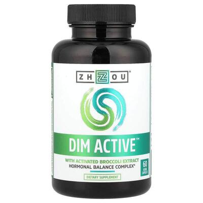 Zhou Nutrition,含活性西兰花提取物的 DIM Active™，60 粒素食胶