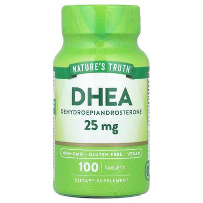 Nature's Truth,DHEA，25 毫克，100 片素食片