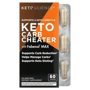 Cheater with Fabenol Keto Carb Max 粒胶囊 Science