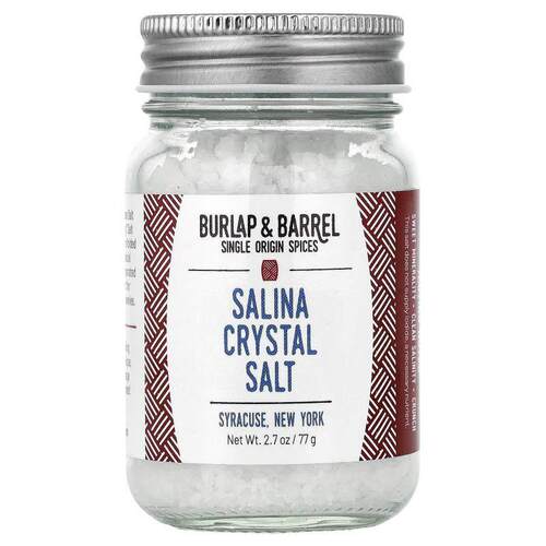 Burlap & Barrel,Salina Crystal Salt, 2.7 oz (77 g)