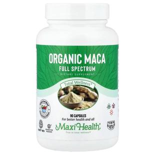 Maca Full 600 Health Capsules Organic Maxi Spectrum