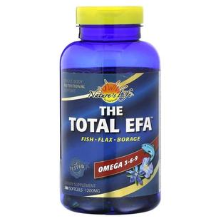 粒软胶囊 The Omega EFA Life Total 180 Nature