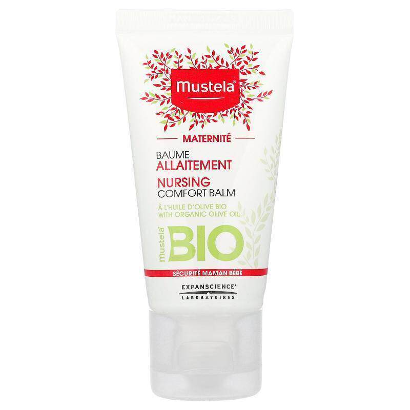 Mustela,有机哺乳舒缓膏蜜蜂花,30 毫升