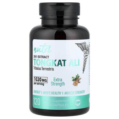 Nutri,20:1 东革阿里提取物，特强型，120 粒全素胶囊