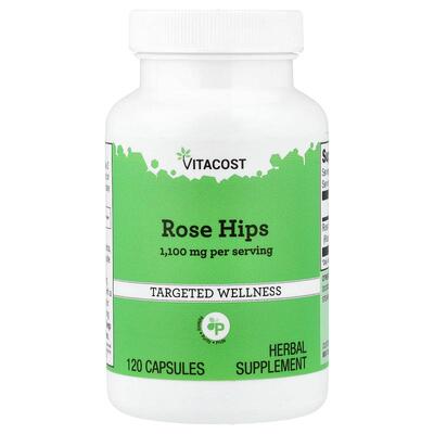 Vitacost,Rose Hips, 120 Capsules (550 mg per Capsule)
