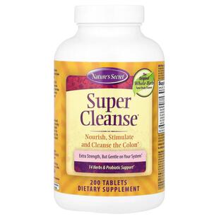 Nature's Secret,Super Cleanse®，200片