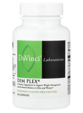 DaVinci Laboratories,DIM Plex，60 粒胶囊