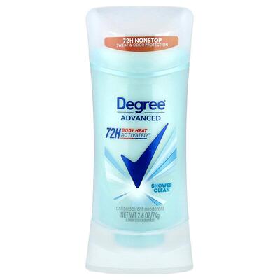Degree,高级，72 Hour Body Heart Activated™，止汗净味剂，淋浴