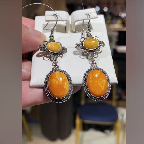 【娜塔莎甄选】23老蜡耳饰