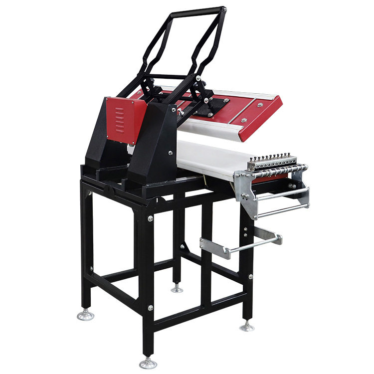 t恤抱枕热转印织带机手动彩带热升华转印机器 织带烫画机厂家直销