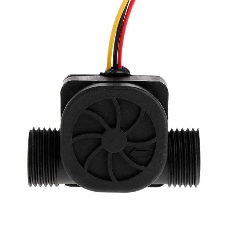 g1/2 1-30l/min dc5v water flow sensor flowmeter hall flow se