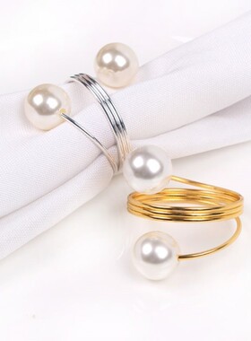 New 1Pc Alloy Napkin Ring Holder Napkin Buckle Hoop For Chri