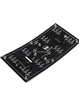 Flexible P4 P5 Indoor D Full Color LED Module 64x32 Pixels C