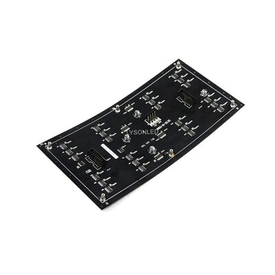 Flexible P4 P5 Indoor D Full Color LED Module 64x32 Pixels C